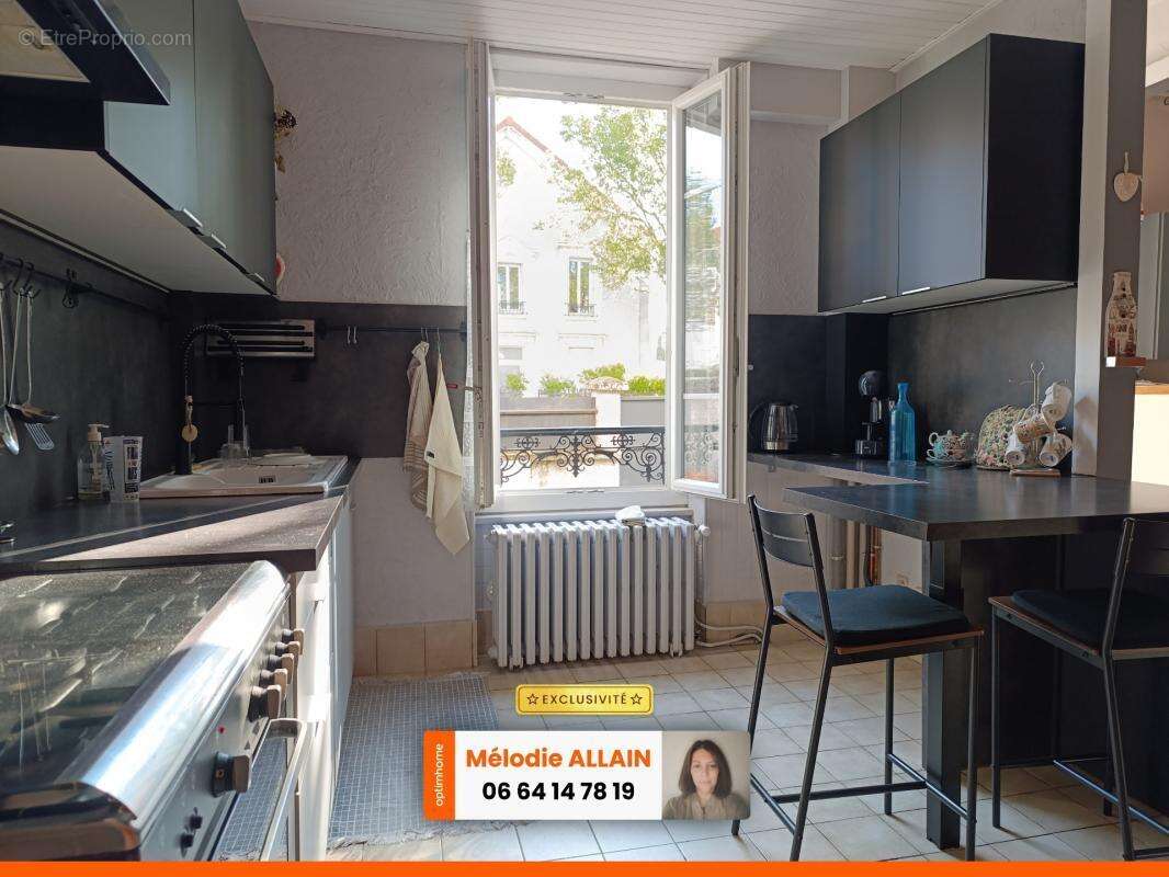 Vichy jeanne d'arc- maison des annees 40 avec cour et garage-ideal investisseur ou 1er achat - photo 10