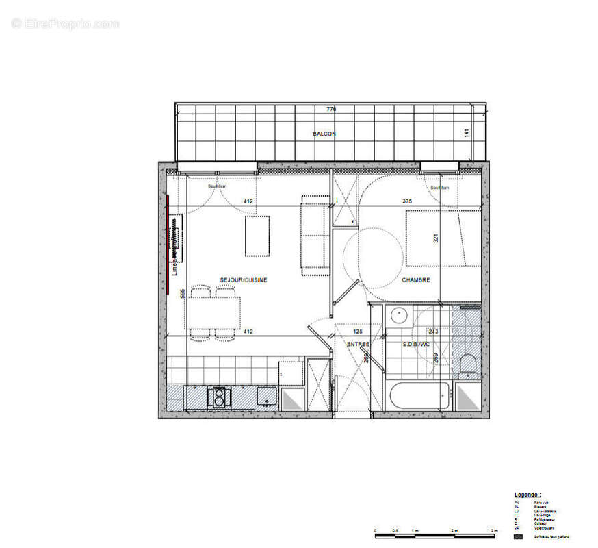 Appartement à LA COURNEUVE