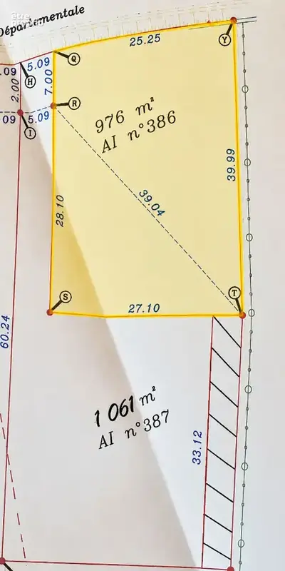 A vendre terrain constructible hors lotissement à Muneville-sur-Mer, 976 m² plein sud, à 4 km de la plage - photo 3