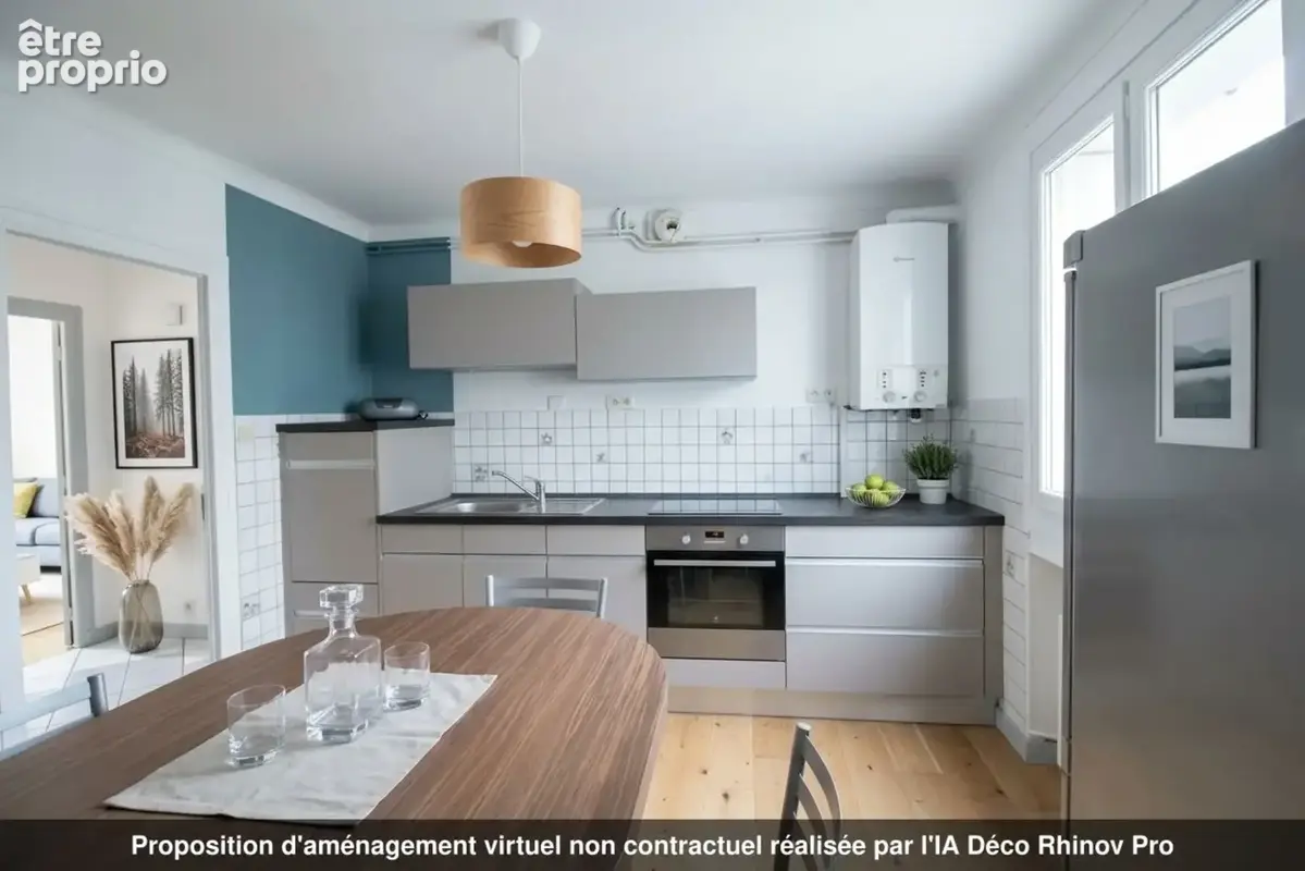 Appartement de 87m² avec box à vendre 4 pièces UNIEUX (42) - photo 3