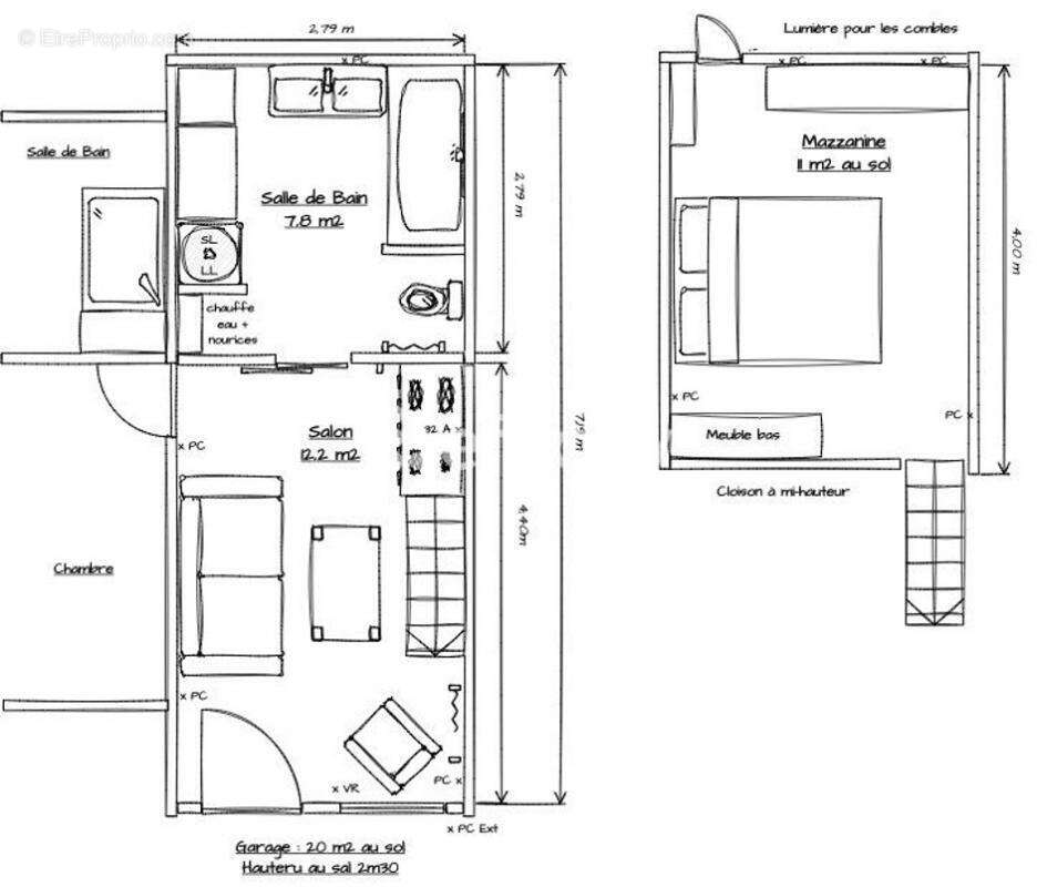 Maison à SAINT-XANDRE