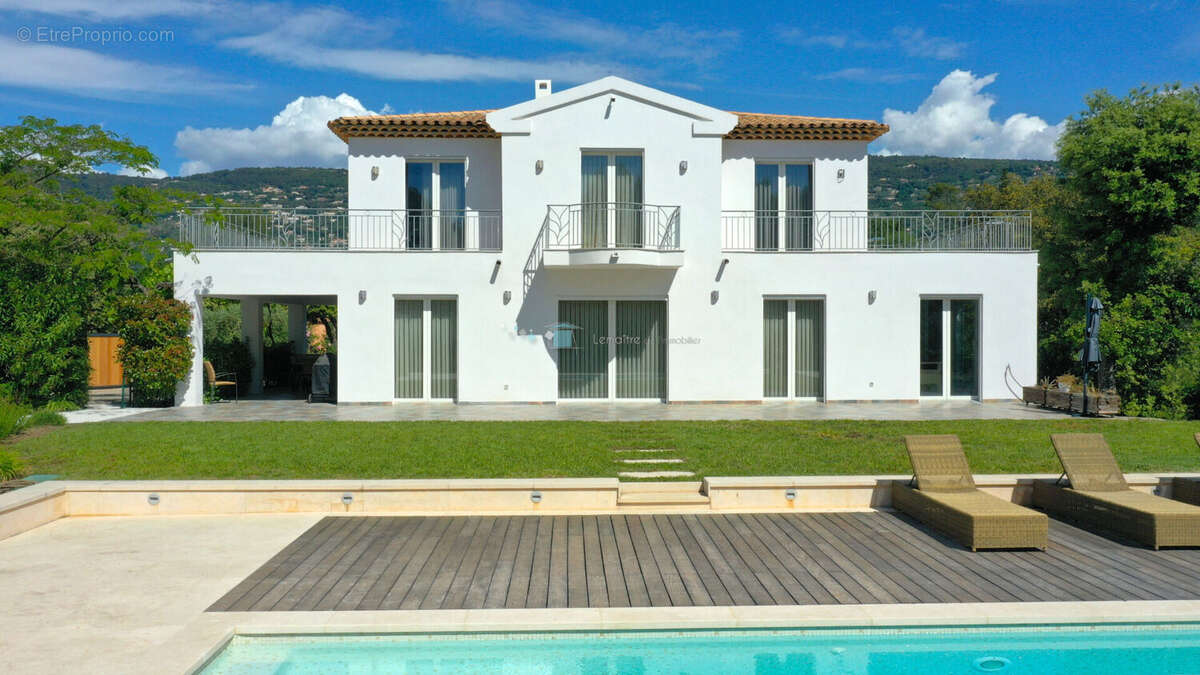 Villa contemporaine 200 m² jardin de 2500 m² avec piscine peymeinade - photo 4