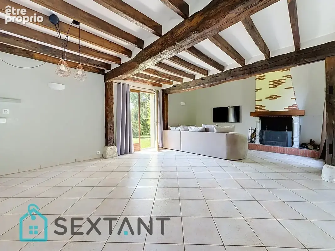 Maison Normande entiérement rénovée 130 m2 sur 1000 m2 de jardin arboré. - photo 6