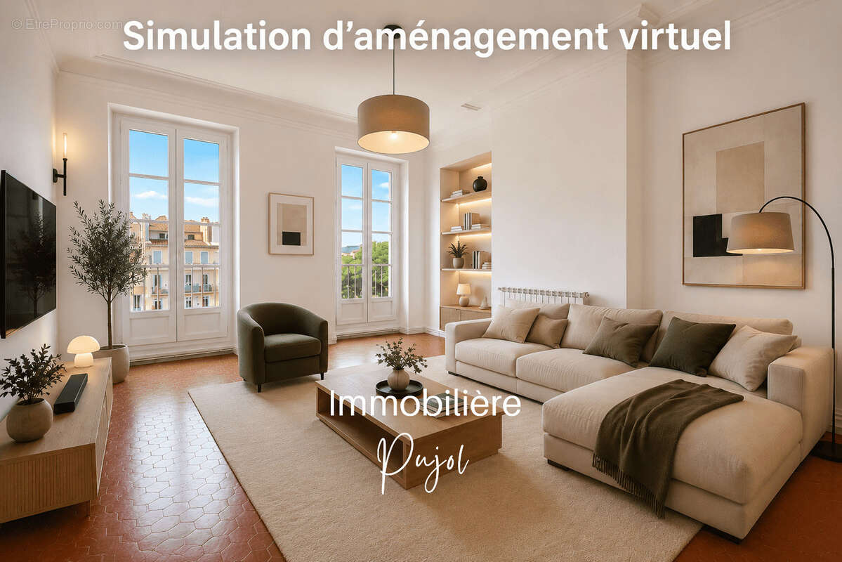 Exclusivite t3/4 - dernier etage - 20 rue farges 13008 marseille - photo 5