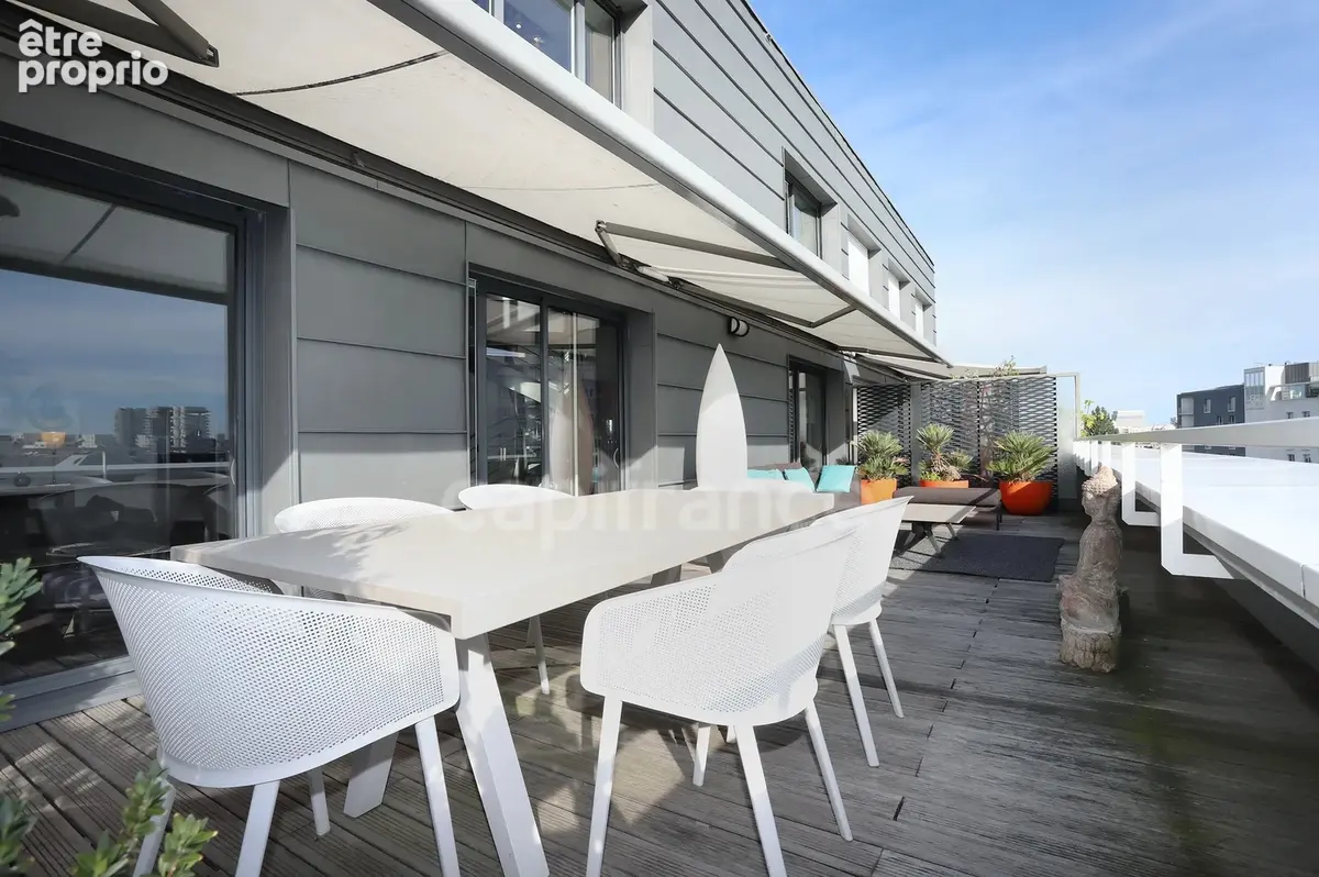 Rennes 35 – quais de la vilaine / mail françois-mitterrand   t6 duplex 200 m² – dernier étage – terrasse 60 m² – 3 garages - photo 3