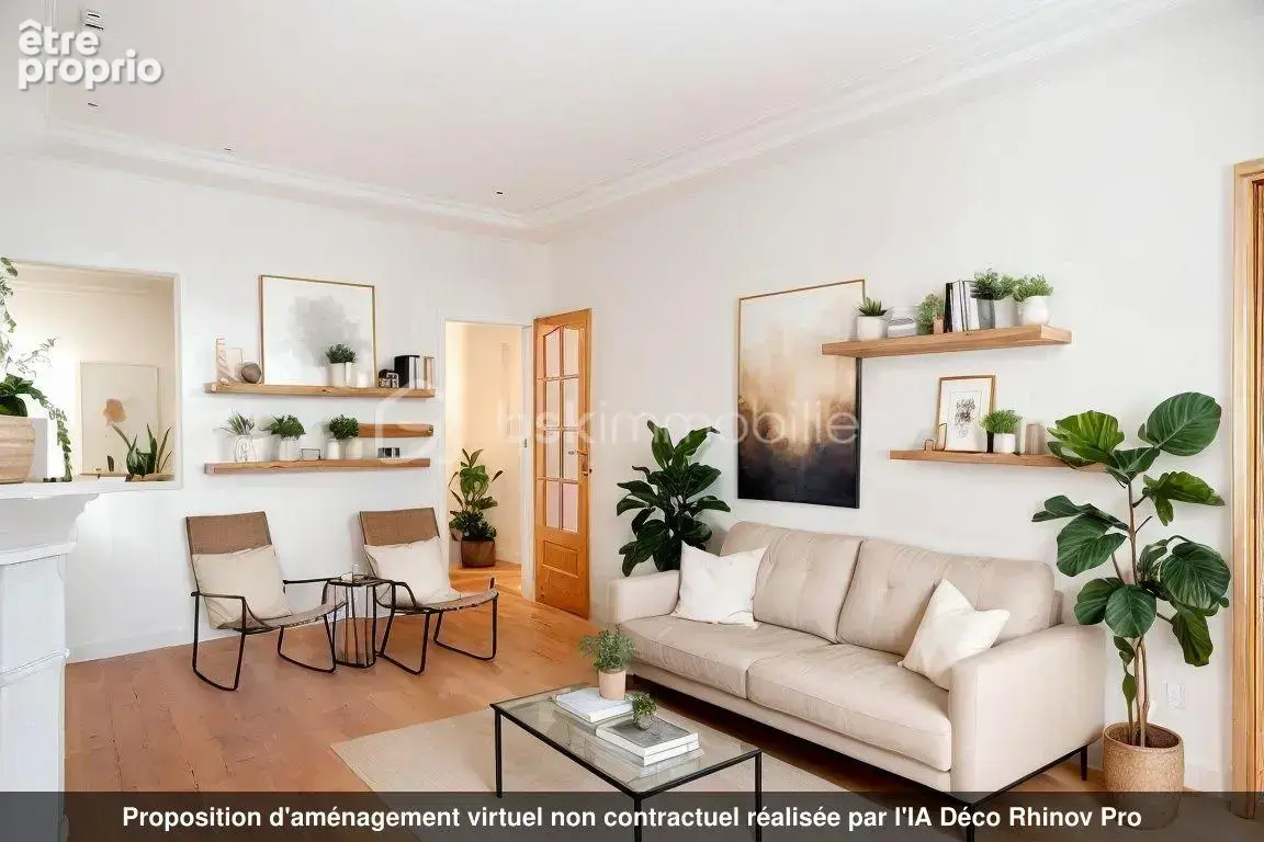 Appartement parisien 3 pièces - photo 3