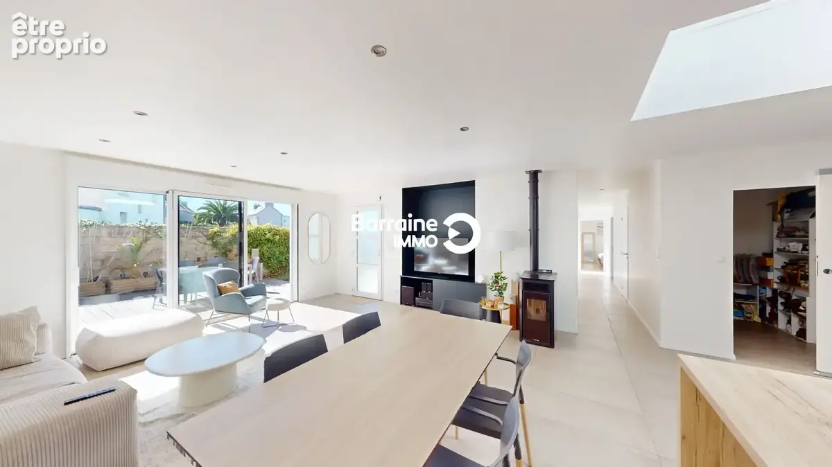 A vendre plabennec bourg maison coup de coeur plain pied 3 chambres - photo 2