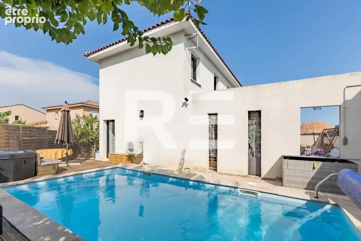 Maison contemporaine 4chambres vue degagee piscine et garage - photo 3