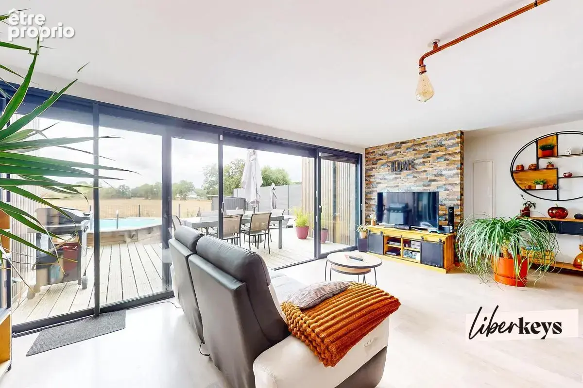 Binic-Étables-sur-Mer – Maison bois 5 chambres, piscine et vue dégagée – DPE A - photo 3