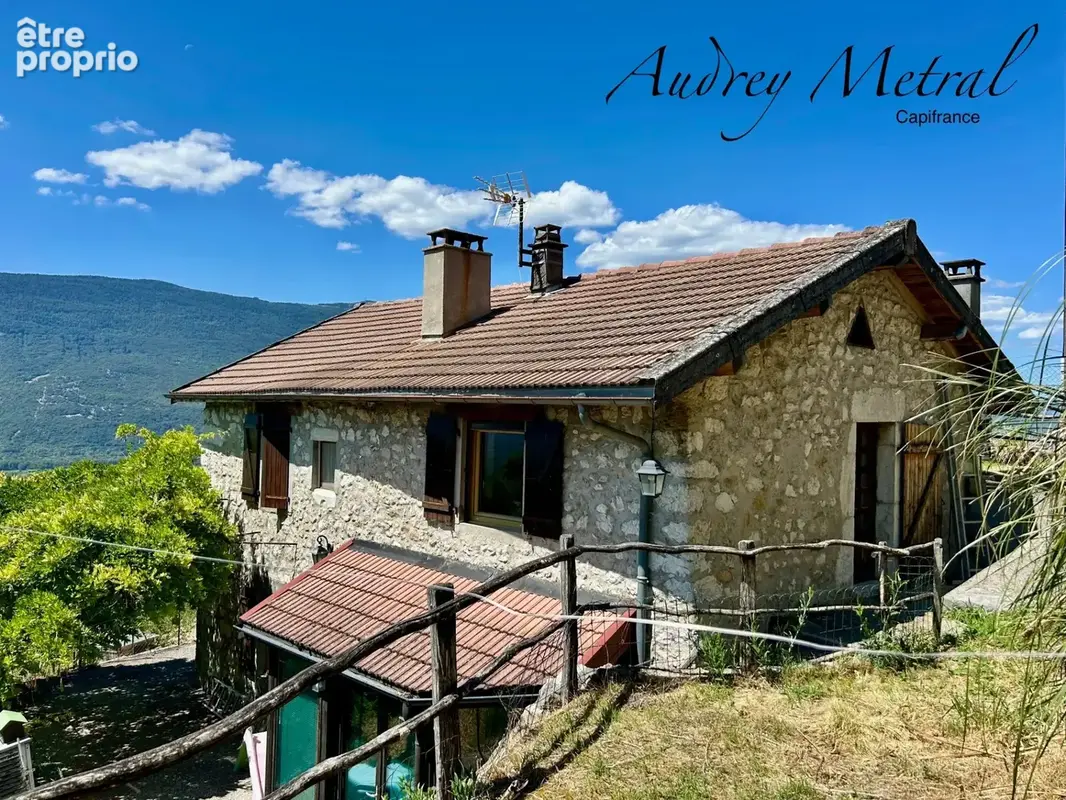 Maison en pierre à vendre à SERRIERES EN CHAUTAGNE (73) vue imprenable, 50 min de Genève et Annecy, 35 min d'Aix-les-Bains - photo 15