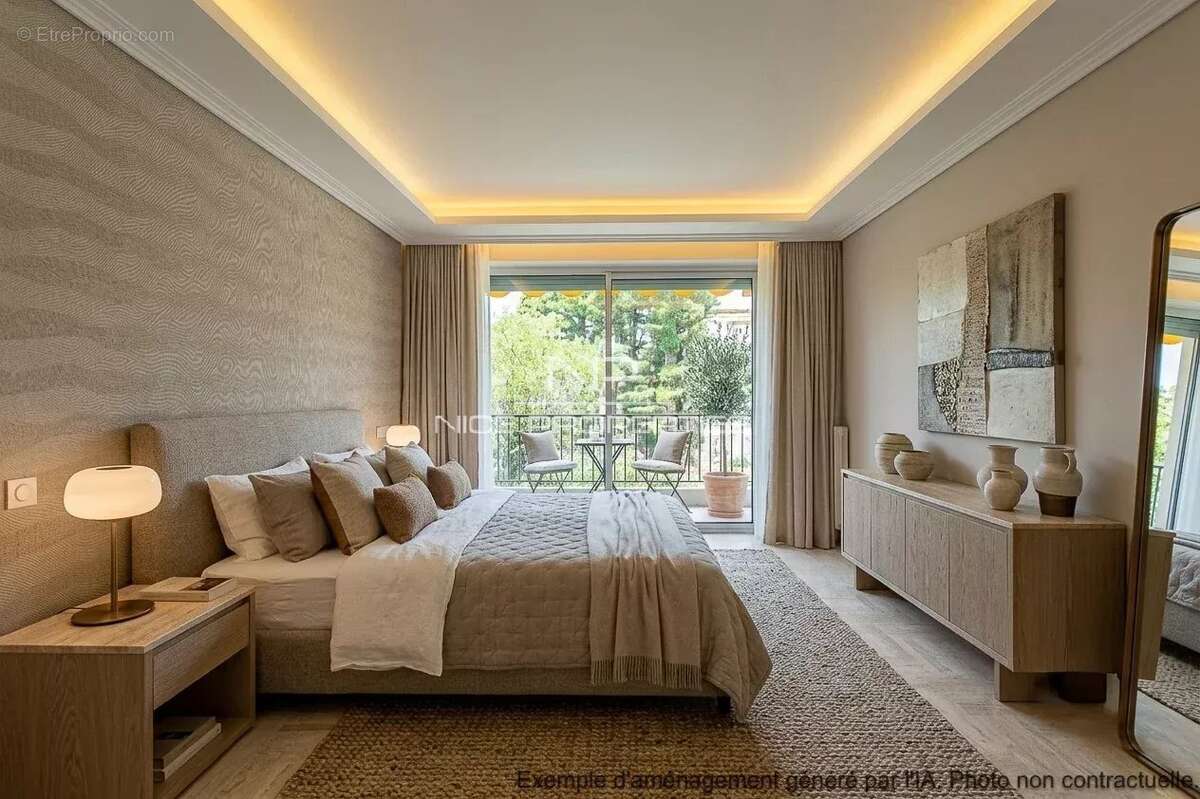 CAP D'AIL : Appartement 3 pièces avec terrasses, à rénover, dans résidence avec piscine et gardien - photo 17