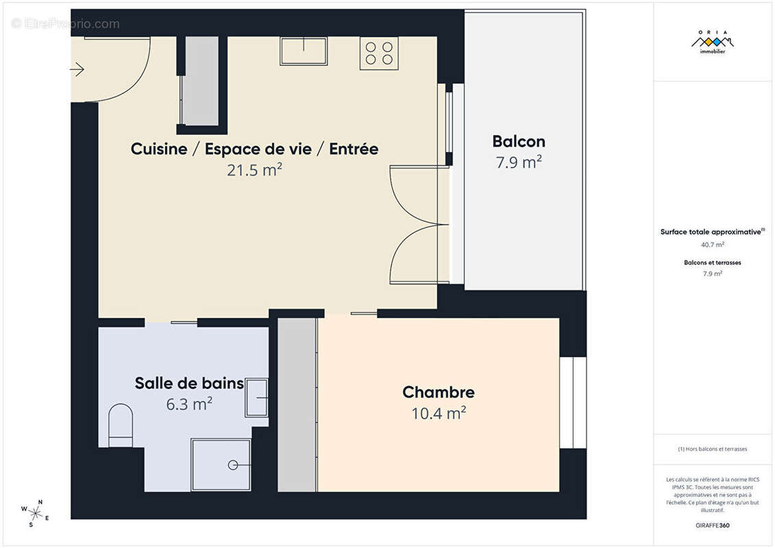 ESSEY-LES-NANCY - Appartement 2 pièce(s) 40.33 m2 - photo 10