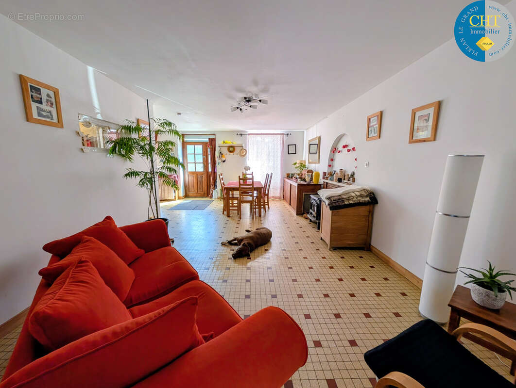 Rare sur le marché : grande maison de bourg   comblessac (35330) avec cht immobilier - photo 5