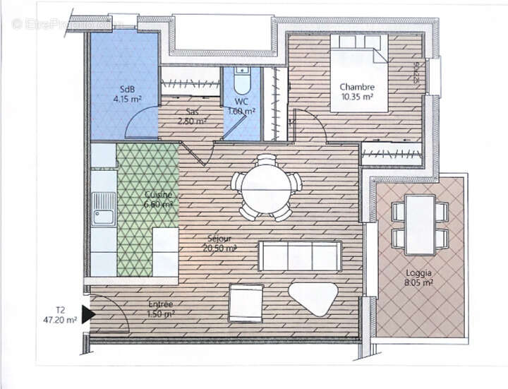 Appartement à MARSEILLE-11E