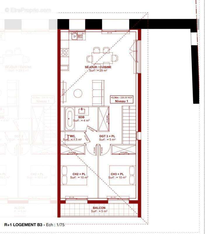  un havre de paix alliant style et praticité – maison contemporaine 96,50 m2 - photo 7
