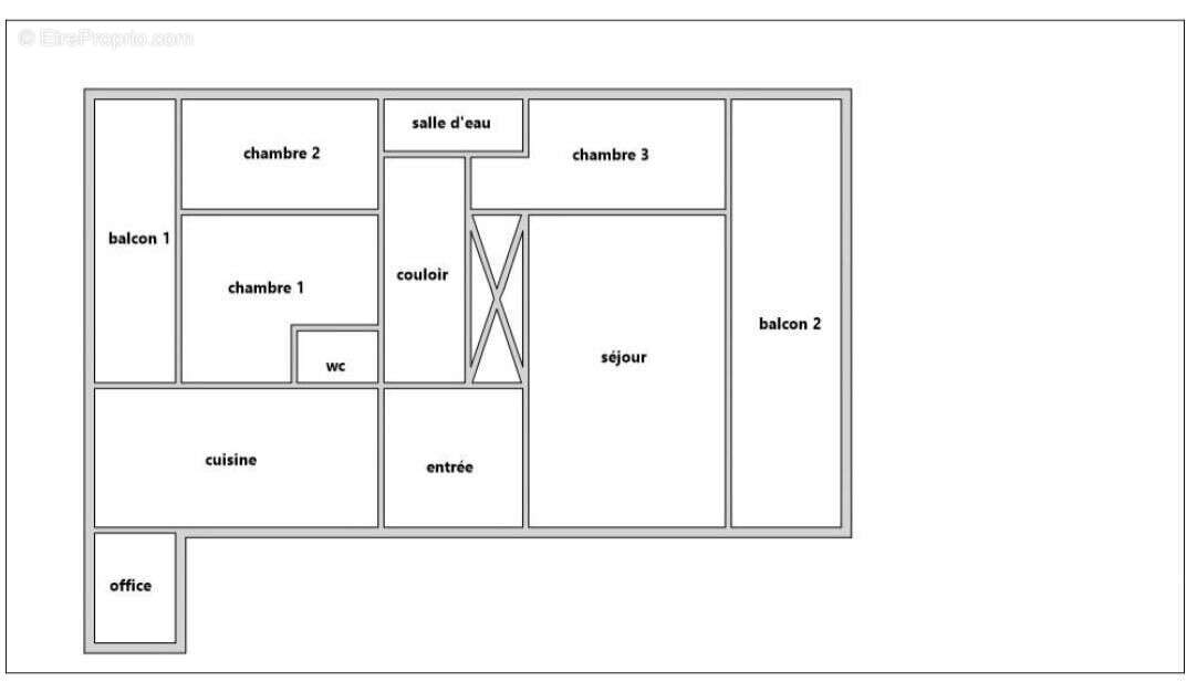 Appartement 76 m² à Sarcelles  - photo 7