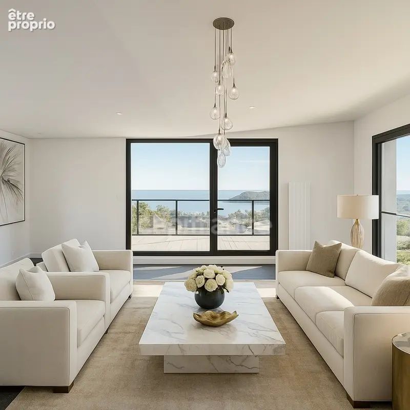 Département du Finistère (29) - À vendre : Crozon, centre-ville - Appartement penthouse T6 de 183 m² habitable avec vue panorami - photo 3