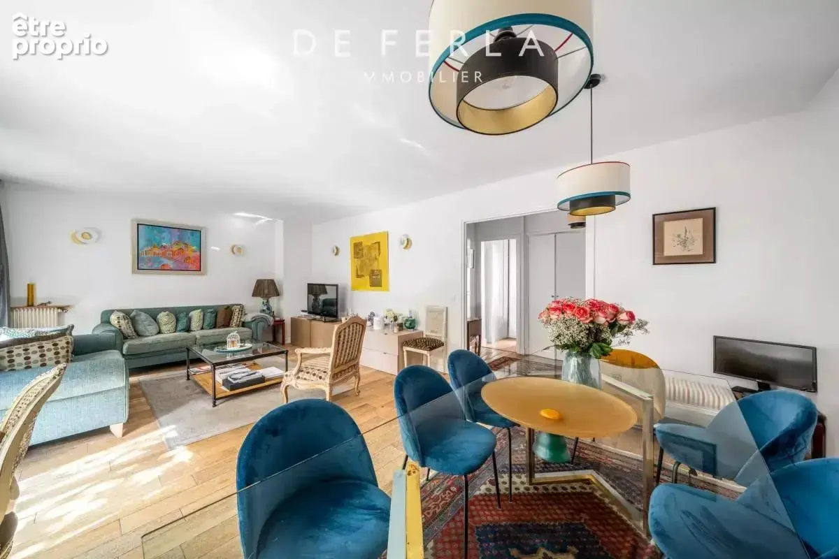 Paris xvie – village d'auteuil / mirabeau - 3 pièces avec balcon - photo 2