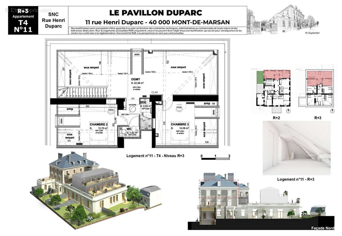 Appartement à MONT-DE-MARSAN