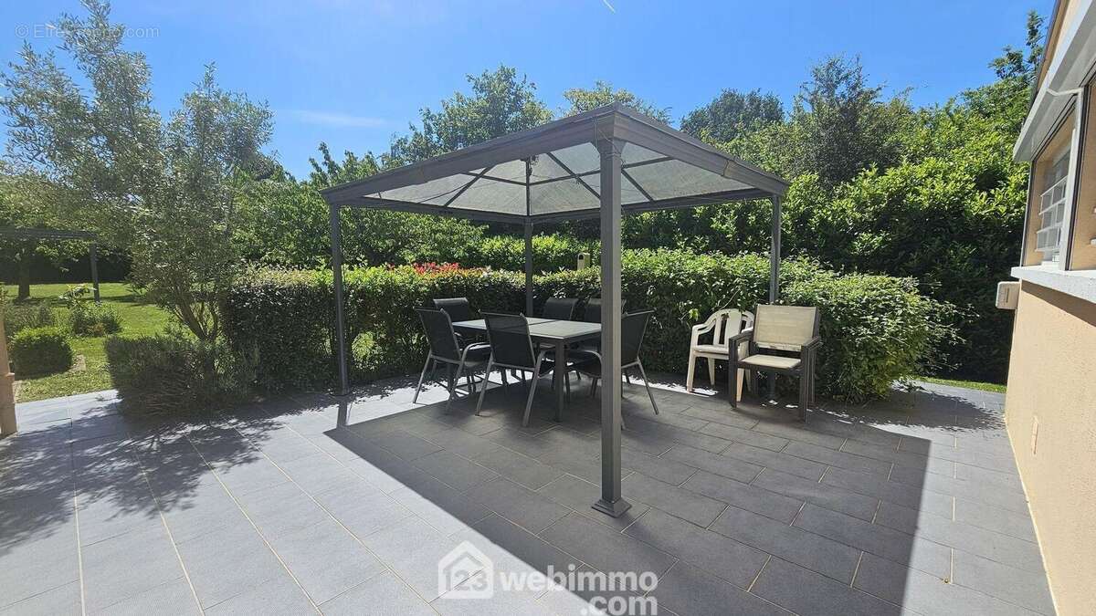 Voici une terrasse plein Sud et sans vis à vis. - Maison à MILLY-LA-FORET