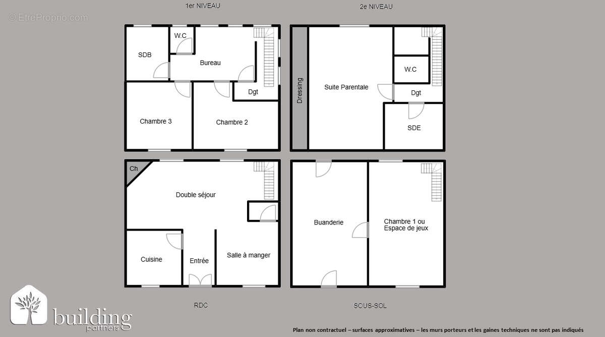 Courbevoie Marceau - Maison familiale 6 pièces de 164 m² sur une parcelle de 140 m² - photo 2