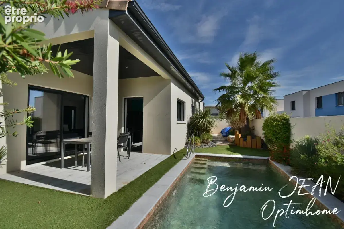 Sérignan – maison récente de plain-pied avec piscine - photo 7