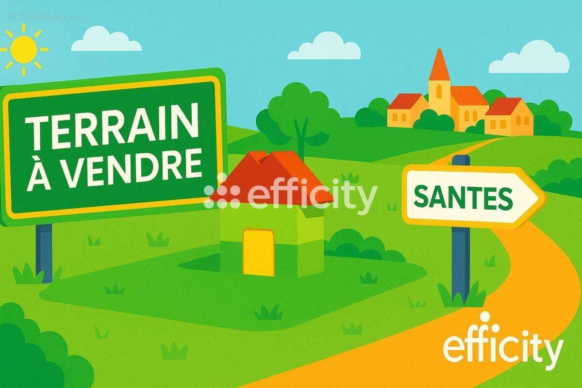Terrain à SANTES