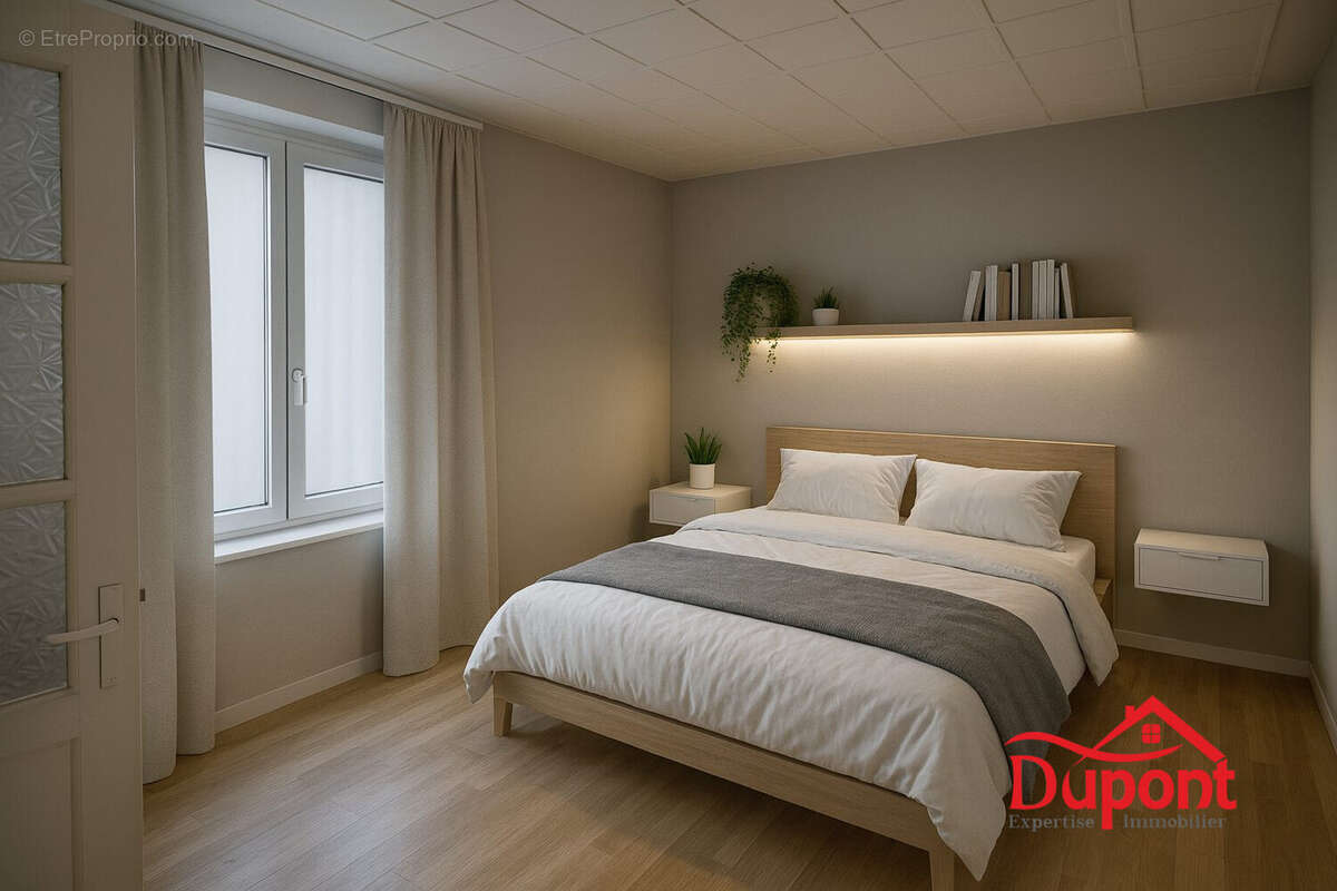 Proposition d&#039;aménagement après travaux par IA - Commerce à VIEUX-CONDE