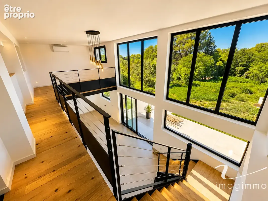 Villa contemporaine - Piscine à débordement et dépendance - Montpellier Ouest - photo 3