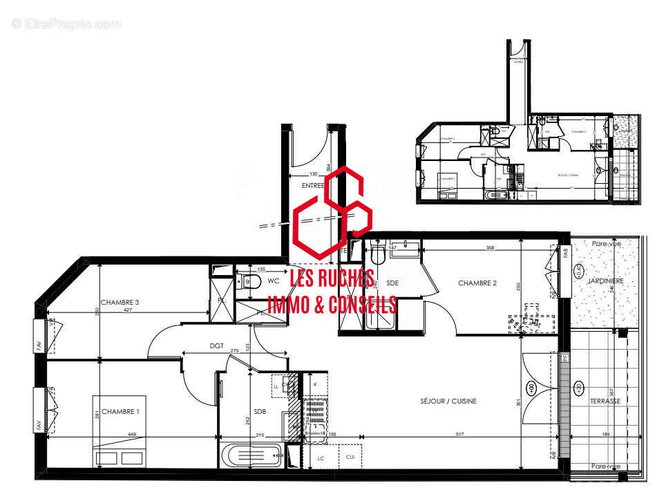 Appartement à VILLENEUVE-SAINT-GEORGES