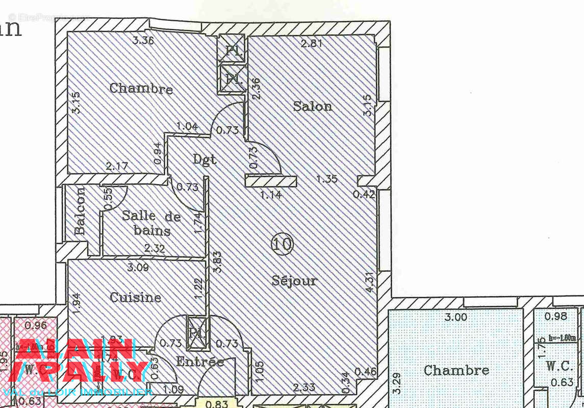 Appartement à CHATEAUDUN
