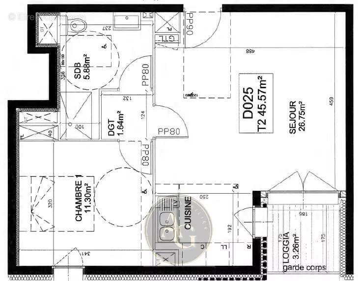 Appartement à TOULOUSE