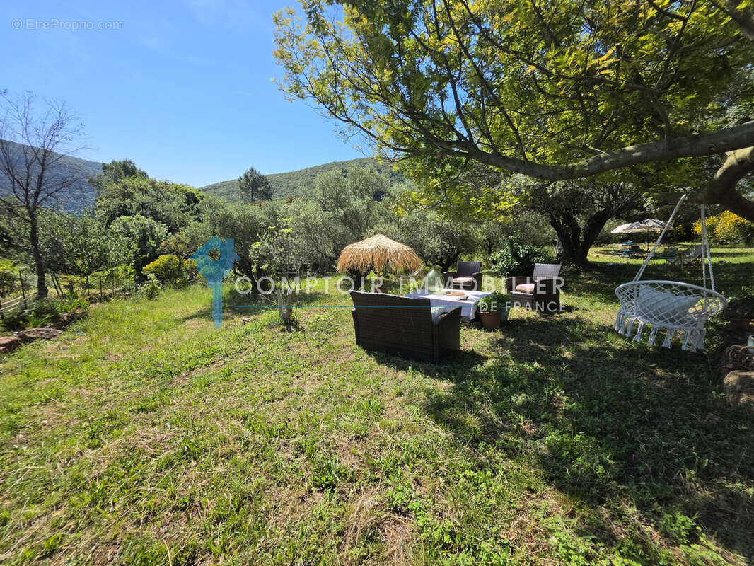 Dépt Hérault (34) - Olmet et Villecun - À vendre - Maison T4/T5 d'environ 120m2, parcelle de 2965m2, terrasse, - photo 3