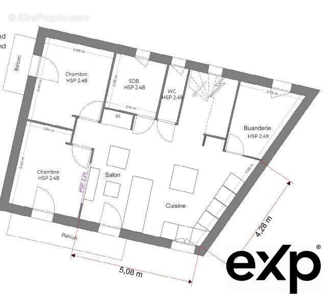 Appartement à MOUXY