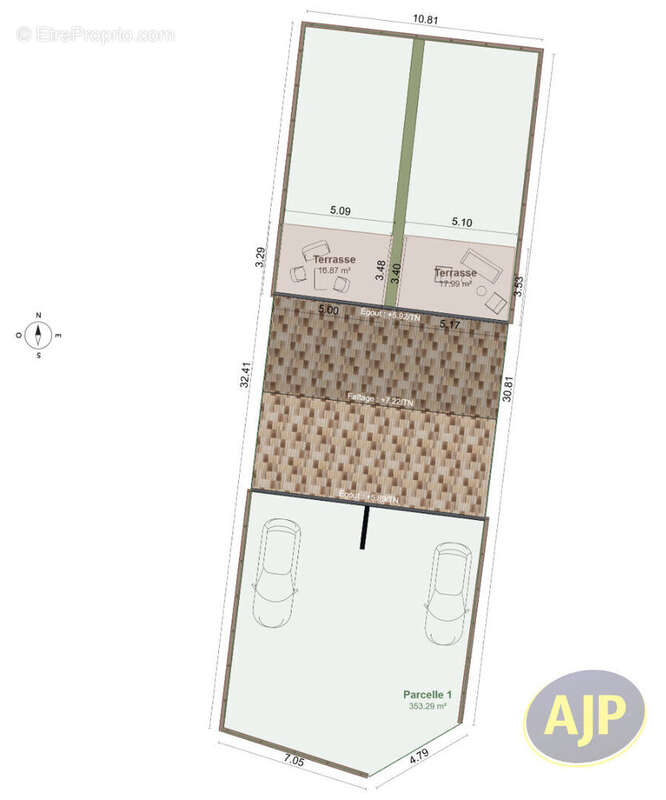 Terrain à CUBZAC-LES-PONTS