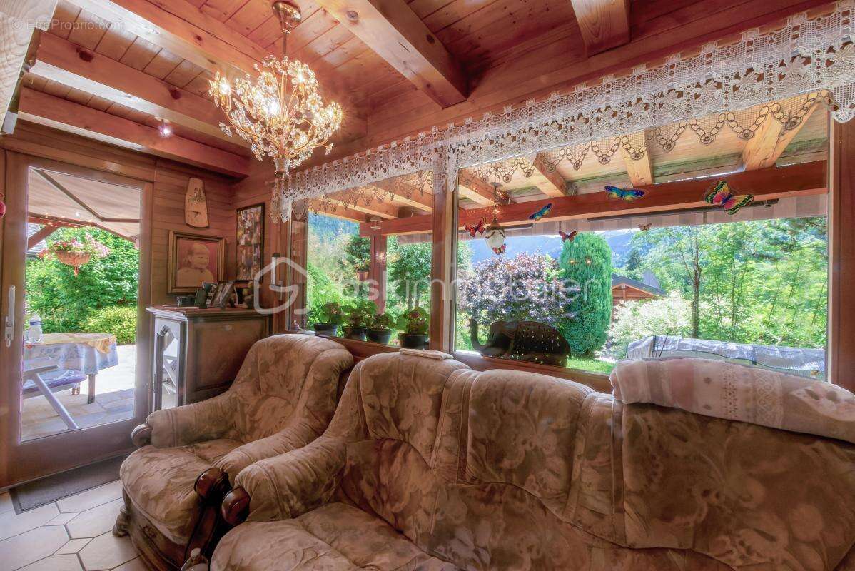 Vallée de chamonix - chalet avec jardin - 5 pièces, 4 chambres - calme, ensoleillé - vue mont-blanc - photo 8