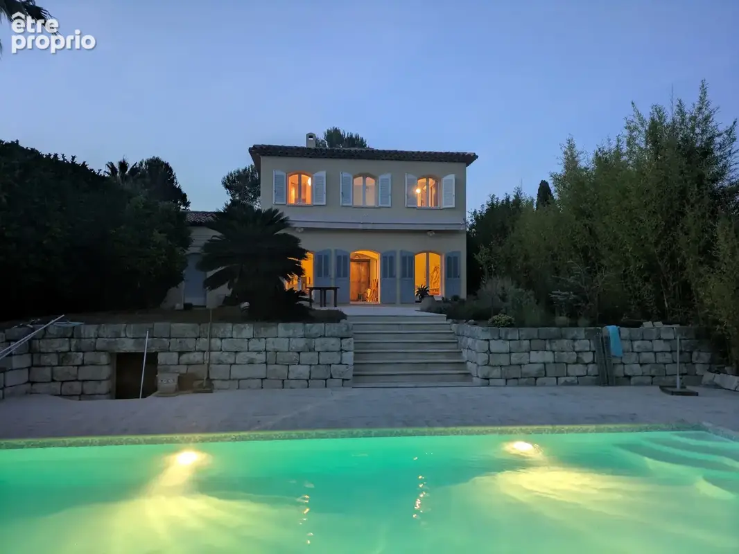 Biot bois fleuri mas provencal 3/4 pièces terrain 800 m2 avec piscine - photo 9