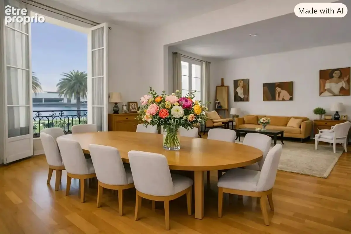 Appartement 4 pièces de 140 m² - Bourgeois avec potentiel, Cannes Centre - photo 2