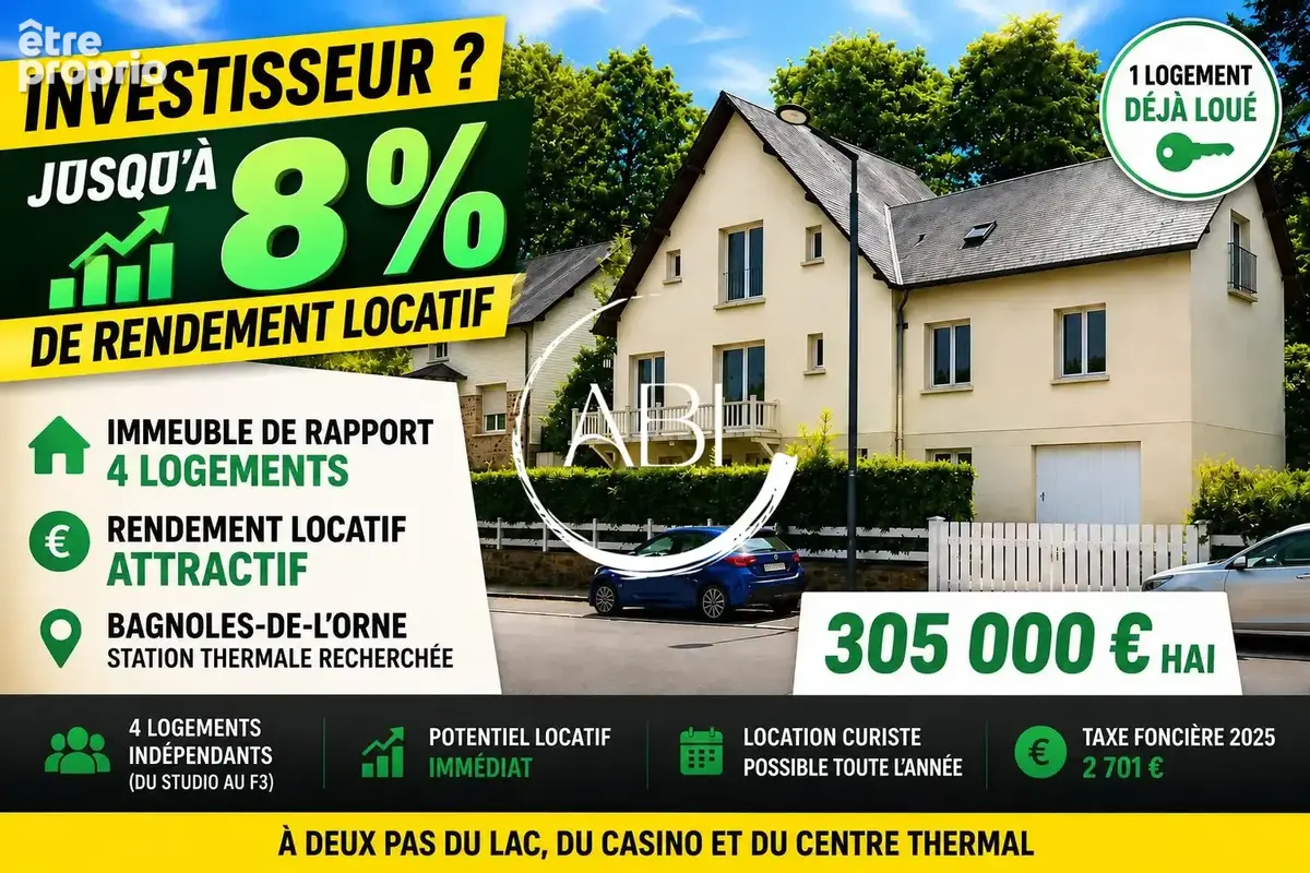 Appartement à BAGNOLES-DE-L'ORNE