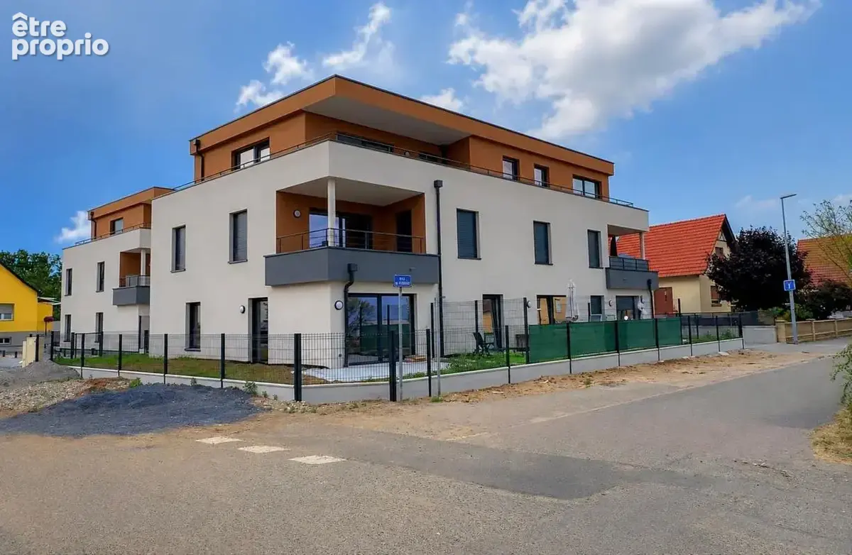 HAGUENAU 3P 74 m2 en rez de jardin avec 199 m2 de jardin cloturé - photo 3