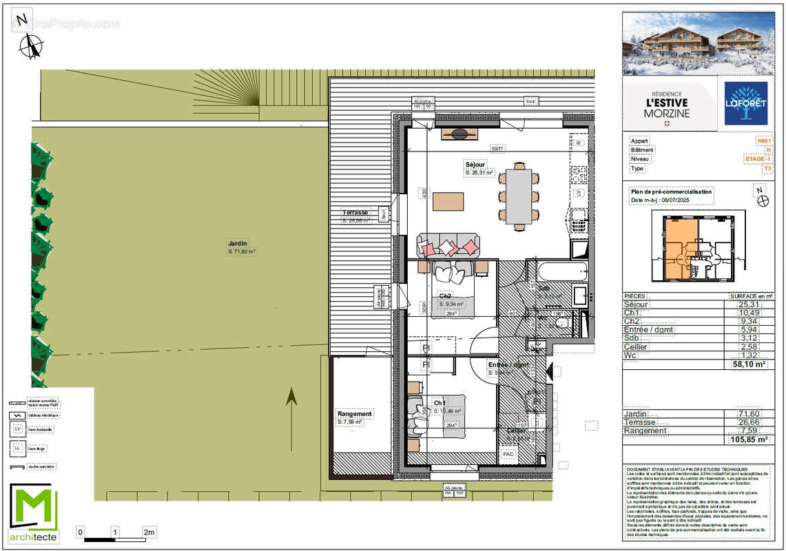Appartement à MORZINE