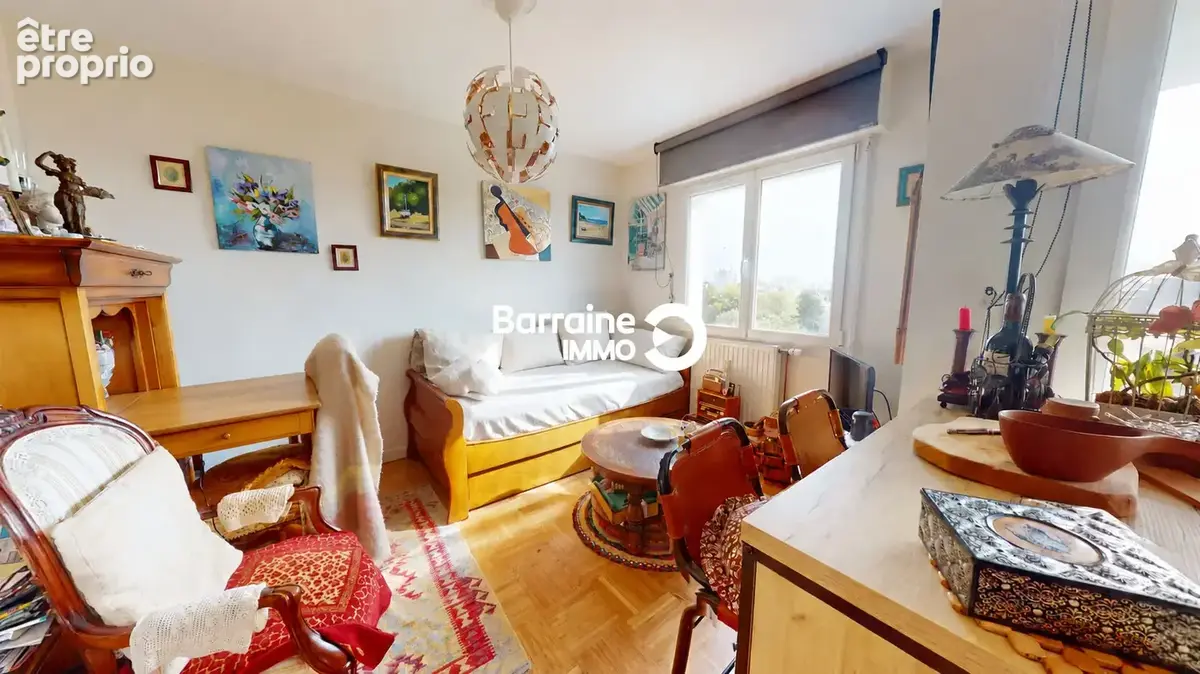 Exclusivité - lorient merville-appartement t3 avec ascenseur, balcon plein sud et vue dégagée - photo 5