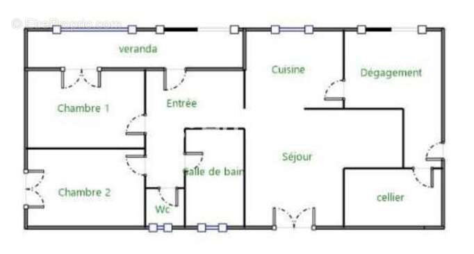 Maison à COUTRAS