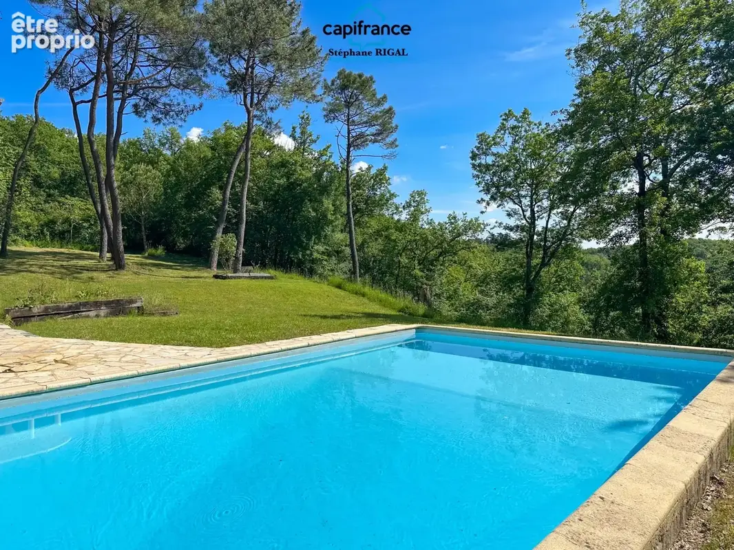Dpt Lot et Garonne (47), à vendre FUMEL propriété en pierre P7 sur un terrain de 4ha de terrain - photo 6