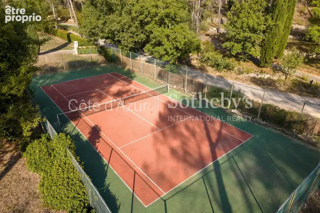 Saint Paul en Forêt, propriété provençale avec piscine chauffée et court de tennis - photo 19