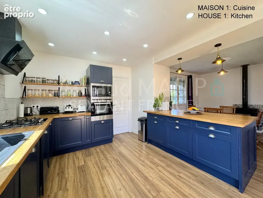 Imposant ensemble immobilier, 2 maisons attenantes, 8 chambres, grand jardin, piscine hors sol - photo 11