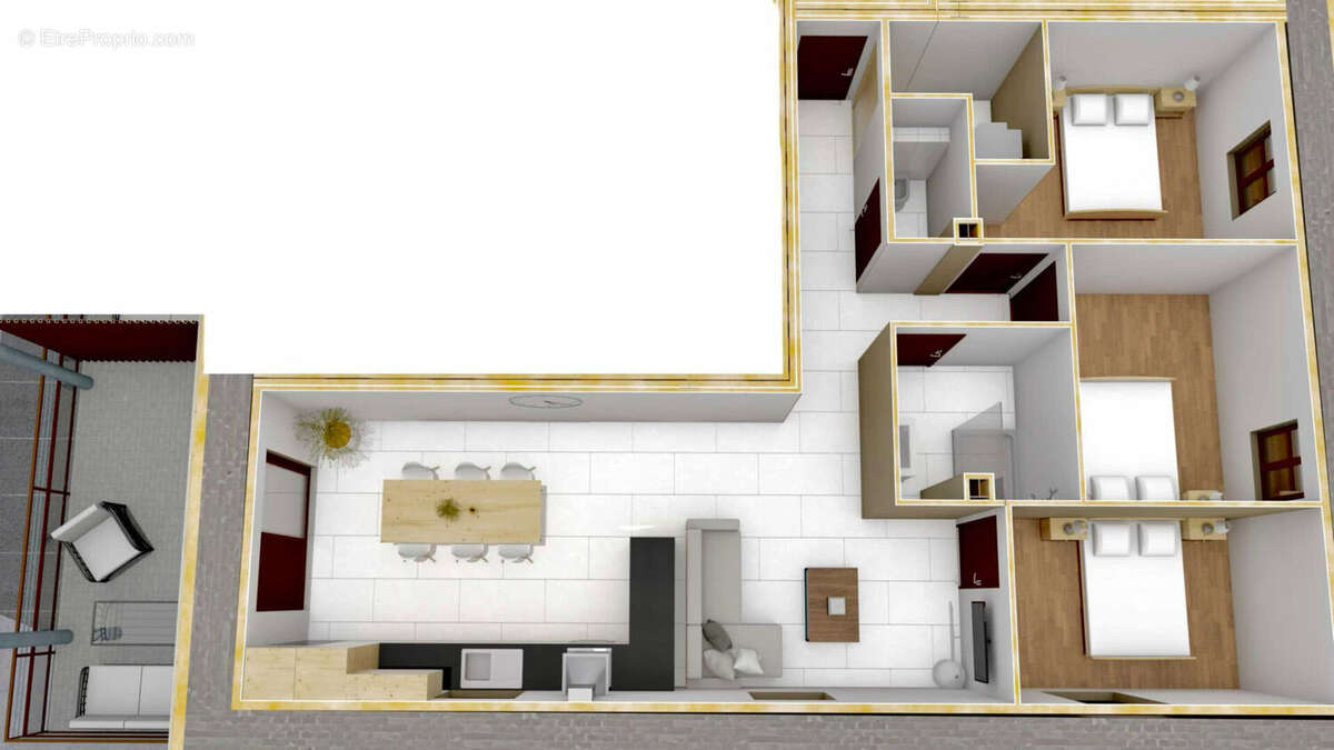 Appartement à ORCHAMPS-VENNES