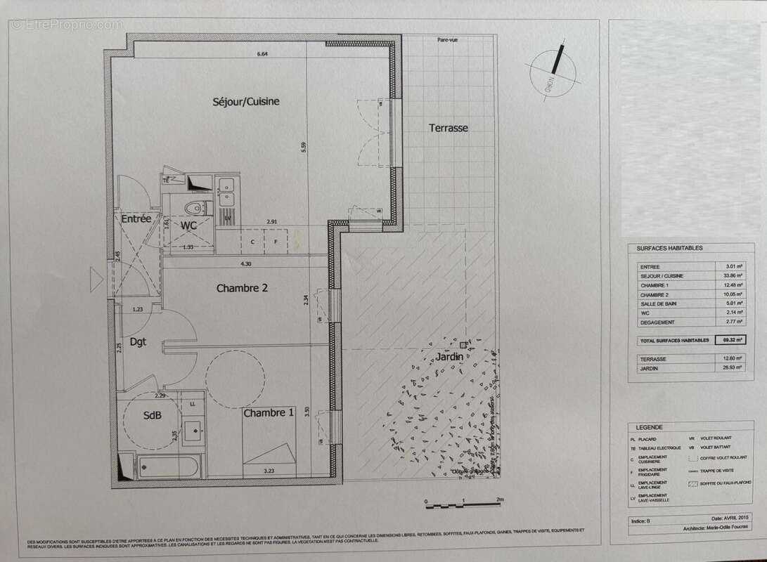 Appartement 69 m² à Lagny-Sur-Marne  - photo 5