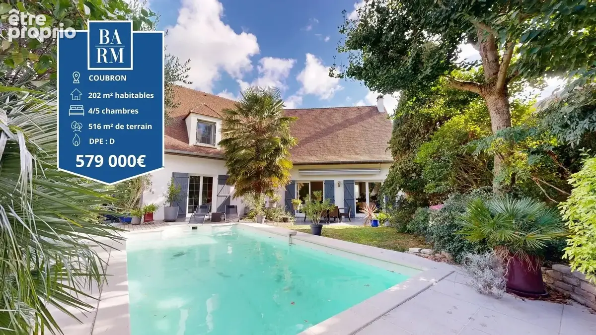 Maison 7 pièces 209 m² à vendre à Coubron (93470) - photo 1