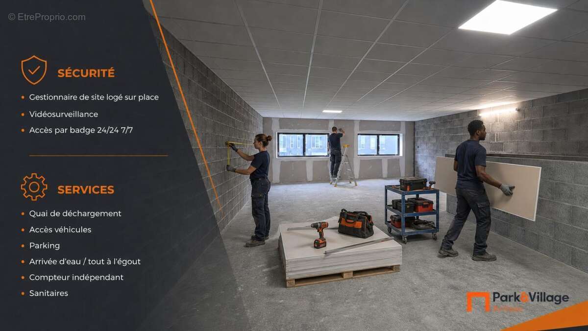 144 m² / 186 500 euros / Box de stockage et bureaux / Site gardienné - photo 3